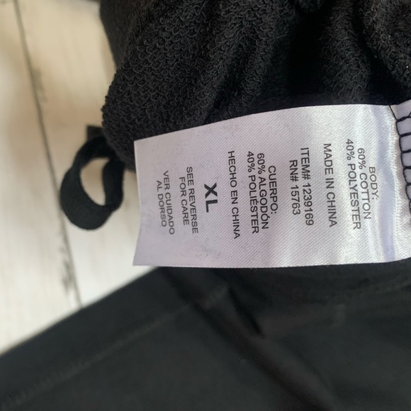 NWOT Champion Black Womens Joggers Sz. XL - Picture 6 of 10